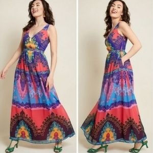 Modcloth Muster the Length Maxi Dress